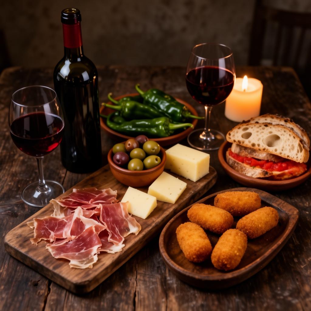 Tapas & Vinho Tinto